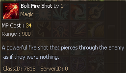 Fire Bolt